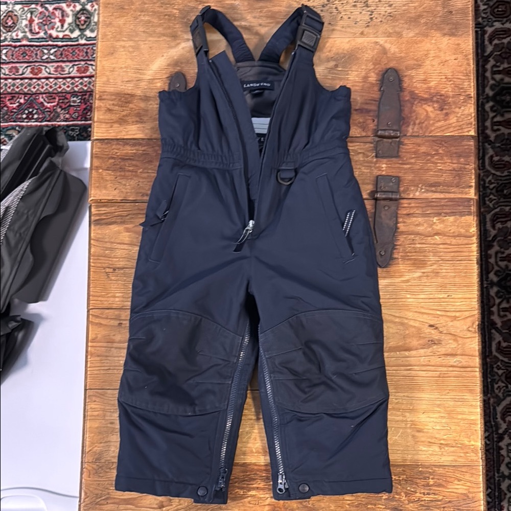 Navy Lands’ End Snowpants 3t